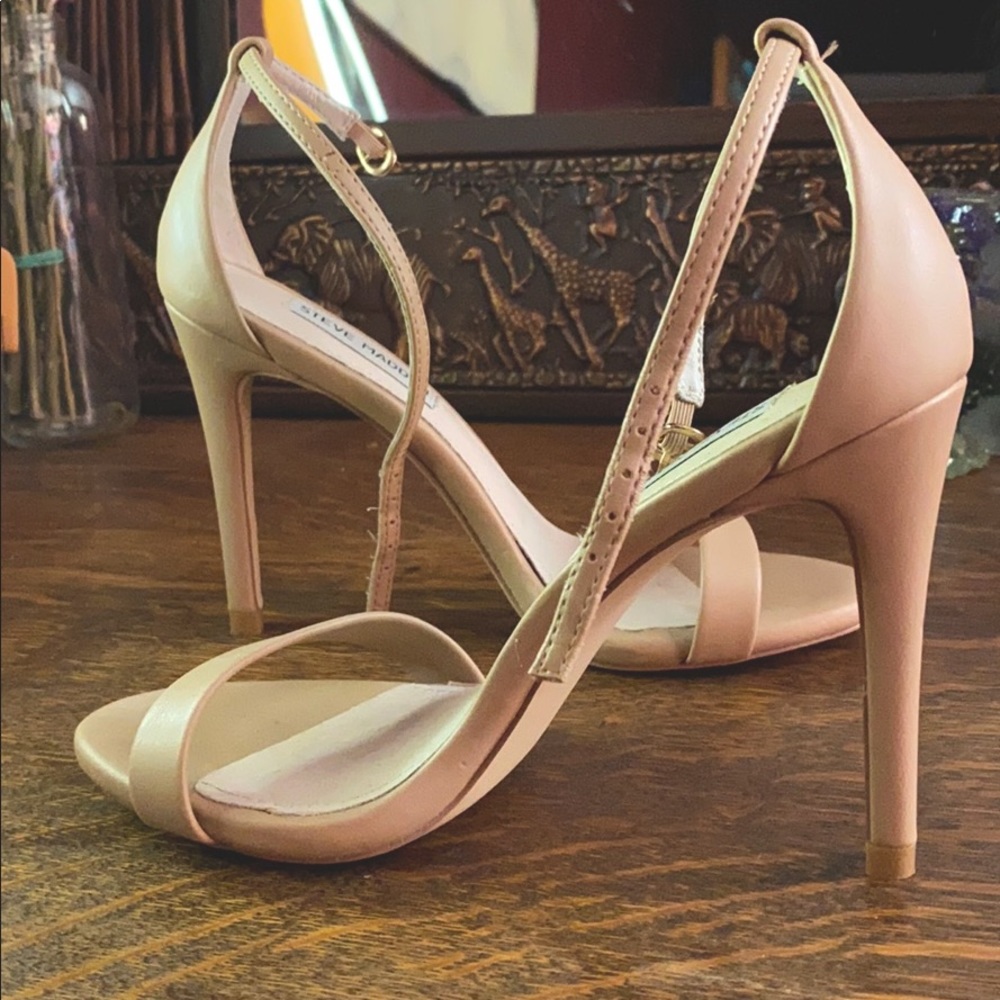 Nude Steve Madden High Heels